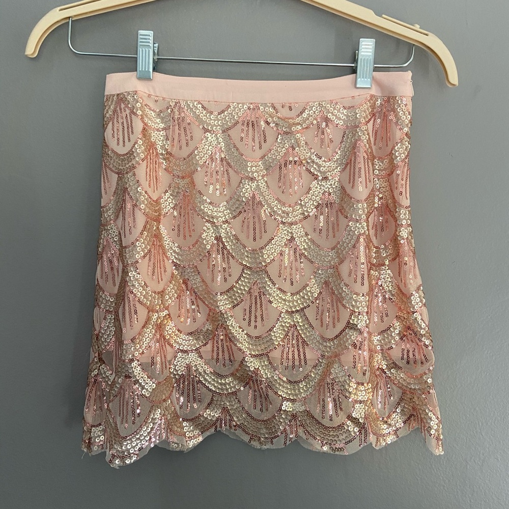 FREE PEOPLE SEQUINED SKIRT - Picture 2 of 3